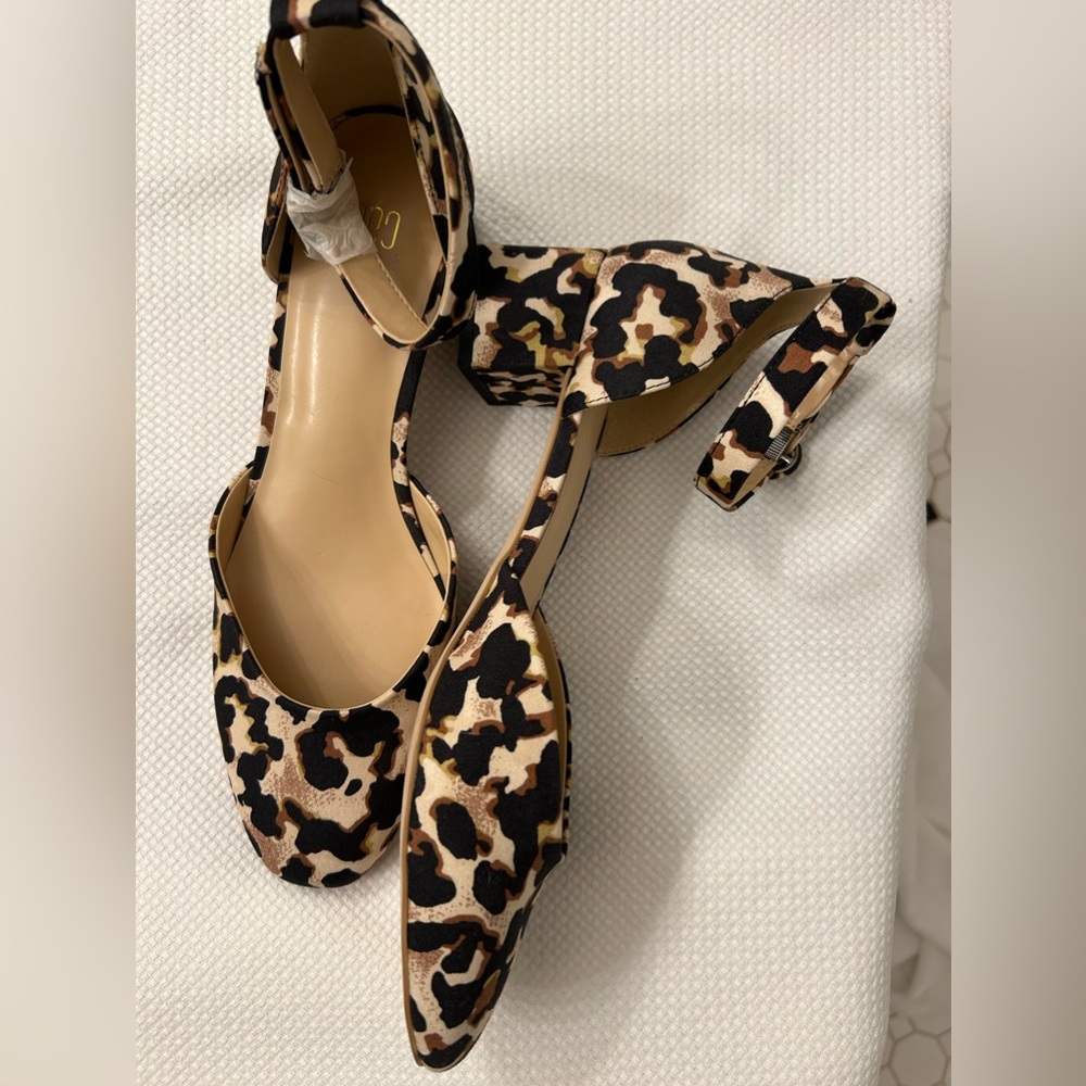 Cabi leopard print shoes size 9